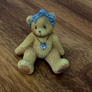 Enesco Cherished Teddies December Birthday Bear Figurine 1996 P Hillman 239933